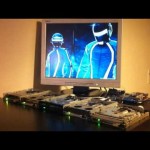Floppy Drives Play Tron Soundtrack